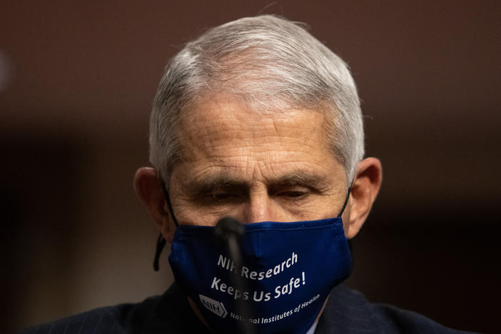 President Trump criticized Dr. Anthony Fauci, the nation's leading infectious disease expert, as a "disaster" for the nation's coronavirus response.