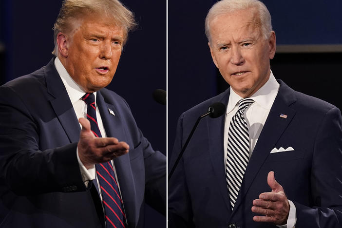 President Trump and former Vice President Joe Biden have widely divergent views on health care issues.