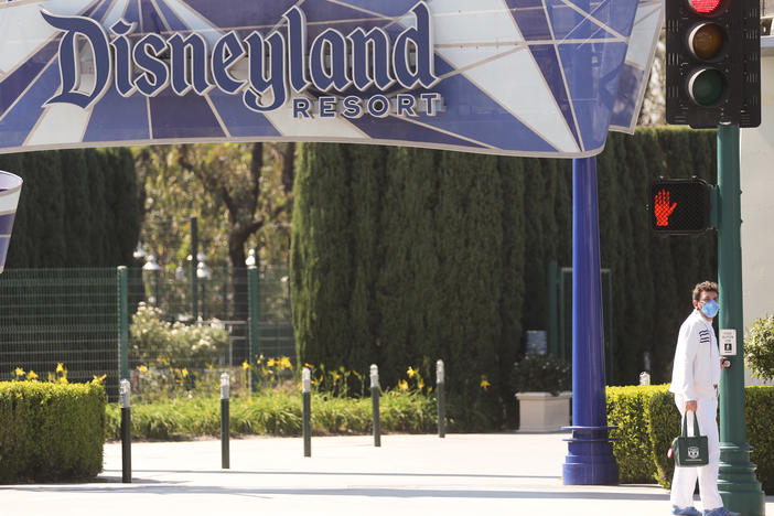 Disneyland and other California theme parks remain closed due to the coronavirus pandemic... even as theme parks in Florida have been open for months.