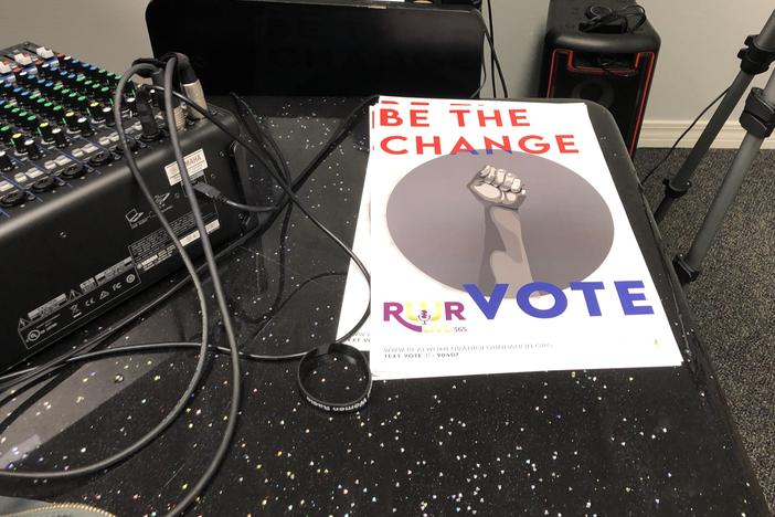 Real Women Radio, an Internet radio station created by and for African American women in Pensacola, Fla., are using these posters to help get out the vote.