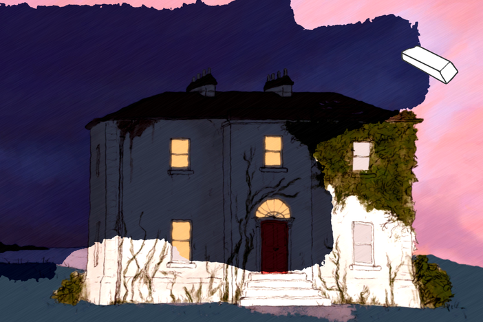 The eraser mechanic adds another layer of visual payoff to the game's art direction.