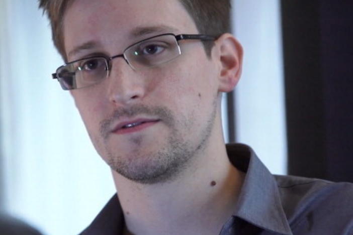 Edward Snowden, seen here in Hong Kong in 2013, is seeking dual Russian-U.S. citizenship. The former contractor for the U.S. National Security Agency revealed details of top-secret surveillance conducted by the NSA.