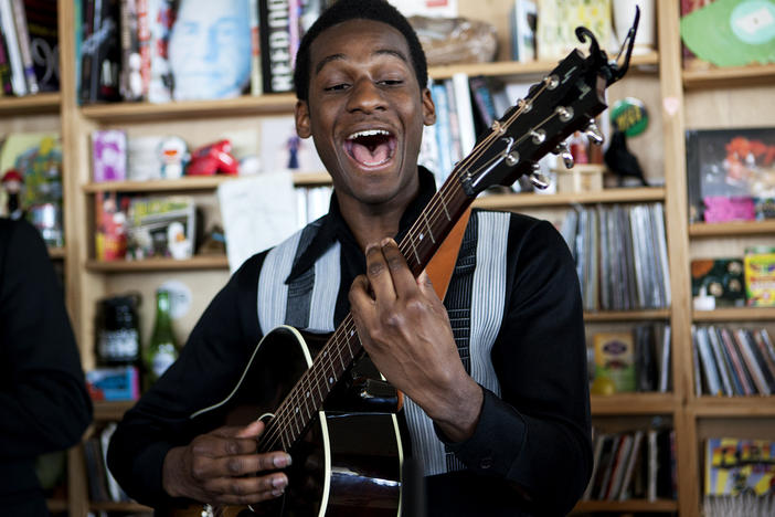 Tiny Desk concert with Leon Bridges