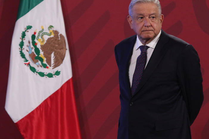 Mexican President Andrés Manuel López Obrador, here last week in Mexico City, joins a small group of foreign leaders who have remained silent after Joe Biden's election win.