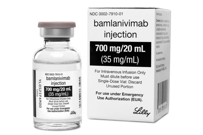 The Food and Drug Administration has authorized Eli Lilly's antibody-based drug bamlanivimab for emergency use as a treatment for COVID-19.