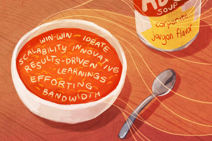 Belittled and unloved, corporate jargon endures, even thrives.