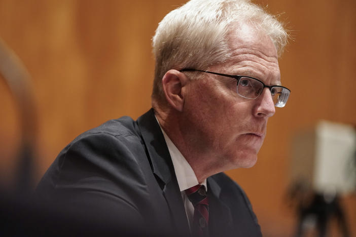 Christopher Miller, pictured on Sept. 24, became acting defense secretary after President Trump fired Mark Esper. Miller is perceived as more loyal to Trump than Esper.