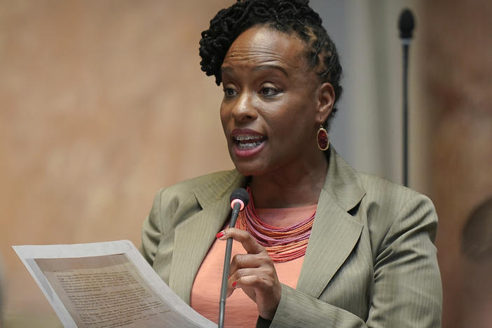 Kentucky State Rep. Attica Scott had been arrested in September during a protest of following news that no police officers would face criminal charges for the killing of Breonna Taylor.