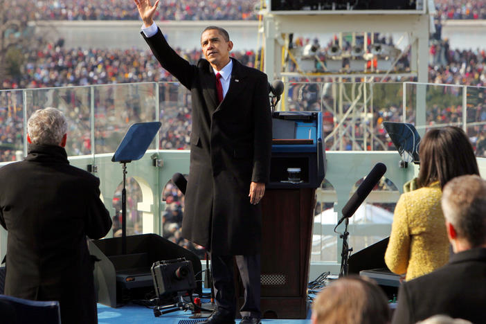 During the transition from President George W. Bush to President Barack Obama, Bush administration officials shared with the incoming Obama administration intelligence about a terrorist threat to disrupt Obama's 2009 inauguration, a threat that ultimately did not come to pass.