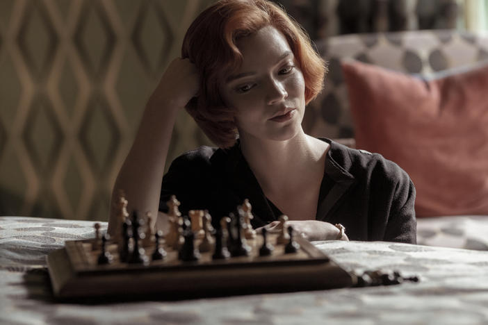 Anya Taylor-Joy plays a swaggering chess prodigy in the new Netflix hit, <em>The Queen's Gambit.</em> It's success may lead to a shortage of chess sets this holiday season.
