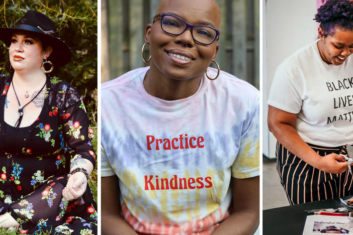 From left to right: Naomi Ochoa, Crystal Watts and Danielle Demetria East