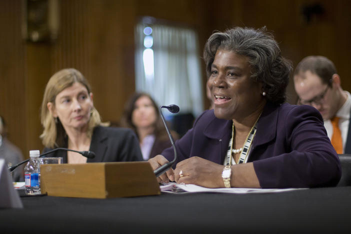 Linda Thomas-Greenfield, pictured in January 2014, is President-elect Joe Biden's choice for United Nations ambassador.