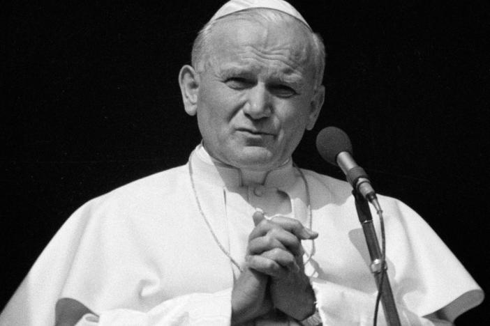 Pope John Paul II addressing a crowd in 1978. A Vatican investigation into church leaders' failings that allowed the rise of a now-disgraced former U.S. cardinal has led some Catholics to call for "difficult reckoning" with the sainted pope.