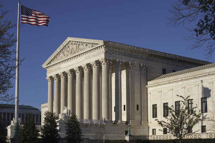 The Supreme Court is hearing arguments in a case involving the U.S. census.