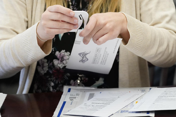 The Pennsylvania Supreme Court on Saturday rejected a lawsuit by Republicans challenging the state's mail-in voting law.
