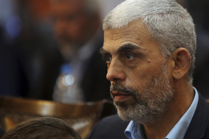 Yehiya Sinwar, Hamas' leader in Gaza, pictured in 2017, is in stable condition, according to Gaza's Health Ministry.