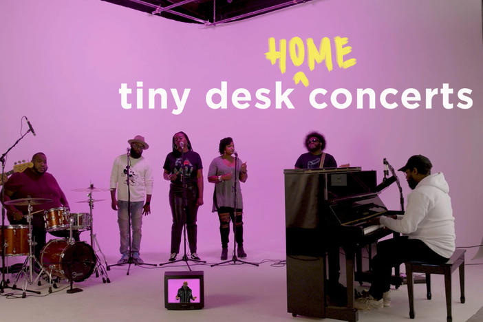 PJ Morton plays a Tiny Desk (home) concert.
