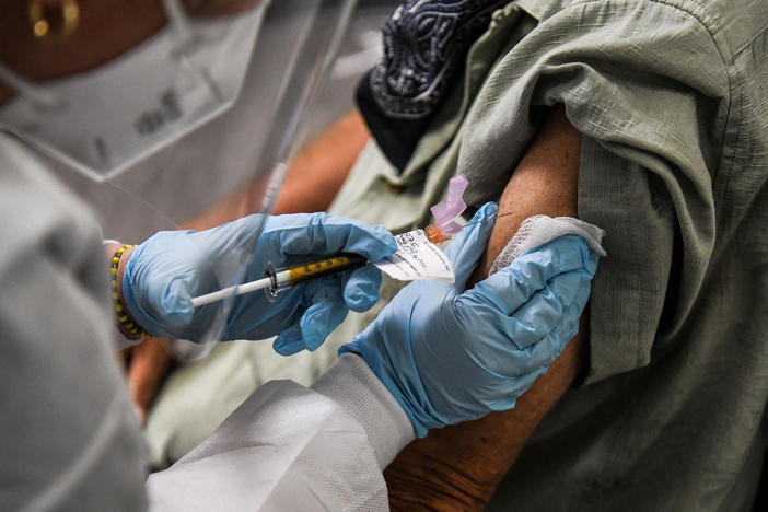 Several COVID-19 vaccines are being studied in trials around the country. Once the Food and Drug Administration authorizes a vaccine for use, health leaders must decide which groups of people get to receive the vaccine first.