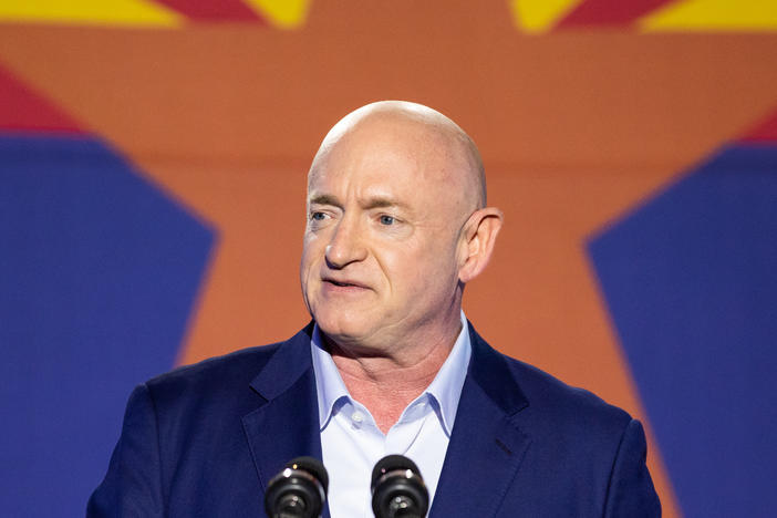 Democrat Mark Kelly was sworn into the U.S. Senate on Wednesday afternoon.