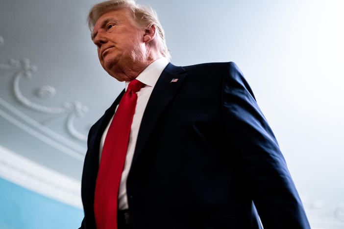 President Trump tweeted late Tuesday that he is considering vetoing the must-pass defense authorization bill unless Congress approves changes to the legal shield that protects tech companies from liability from third-party content.