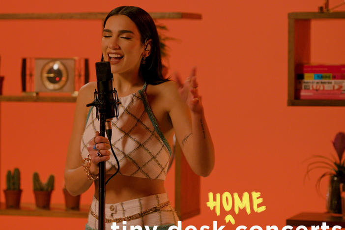 Dua Lipa plays a Tiny Desk (home) concert.