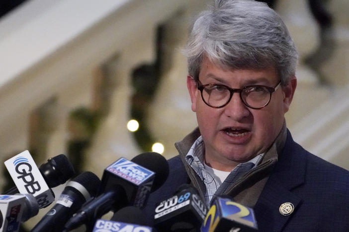 Gabriel Sterling with the Georgia Secretary of State's office pleaded Tuesday for a stop to conspiracy theories surrounding the election.