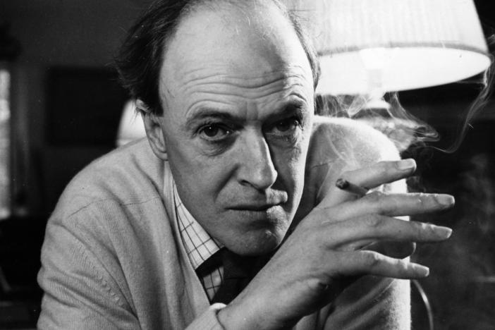 British children's author Roald Dahl, as pictured in 1971. Thirty years after his death, Dahl's family has apologized for the author's anti-Semitism.