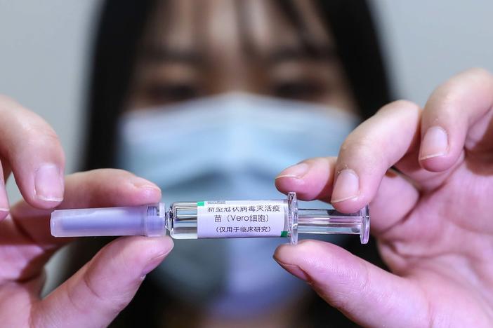 The United Arab Emirates announced Wednesday that the Chinese Sinopharm COVID-19 vaccine provides 86% protection from the virus. The UAE said it has registered the vaccine following analysis by health officials.