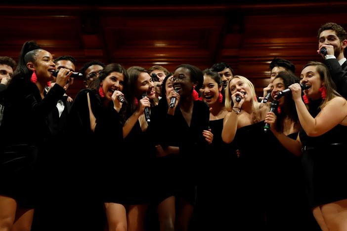 The Harvard Opportunes is one of the four groups to advance to the final stages of UpStaged National Collegiate Performing Arts A Cappella Championship.
