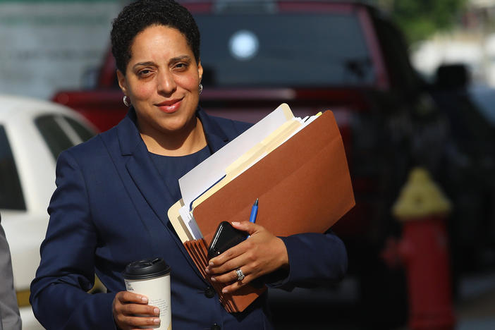 St. Louis Circuit Attorney Kim Gardner is the city's first Black Circuit Court attorney. On Thursday a circuit judge disqualified her and her staff from prosecuting the case against Mark McCloskey.