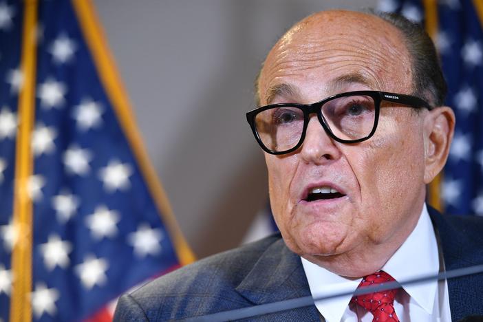 Trump's personal lawyer Rudy Giuliani returned home Wednesday evening after treatment for COVID-19.