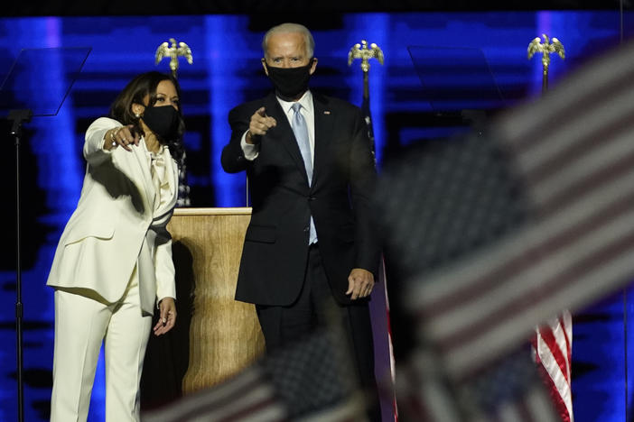 President-elect Joe Biden and Vice President-elect Kamala Harris were named Person of the Year for 2020 by <em>Time. </em>