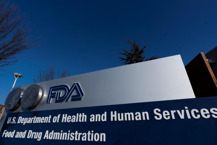 Food and Drug Administration building is shown Thursday, in Silver Spring, Md. A U.S. government advisory panel convened to decide whether to endorse emergency use of Pfizer's COVID-19 vaccine to help conquer the outbreak that has killed close to 300,000 Americans.
