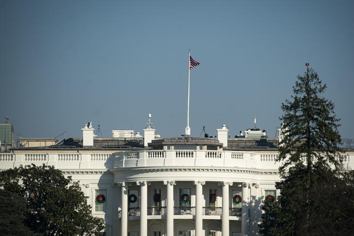 President Trump contradicted an earlier White House statement saying that administration officials would get early access to a COVID-19 vaccine.