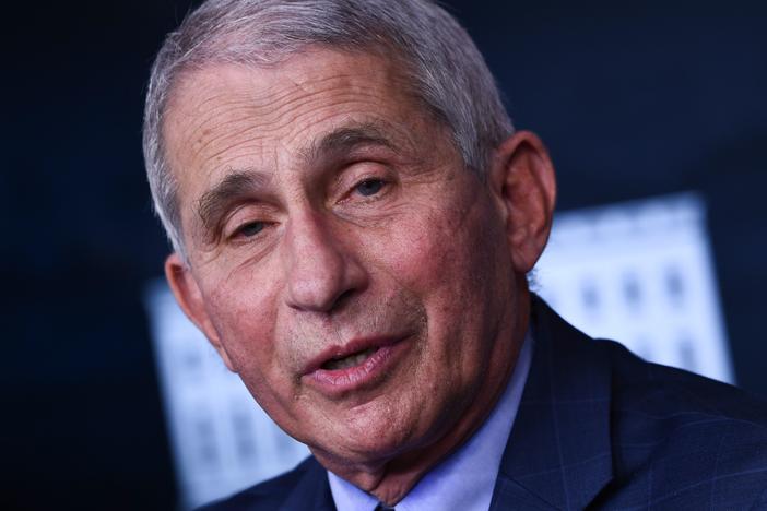 Dr. Anthony Fauci reiterated his plans to publicly take the vaccine when it becomes available to him.