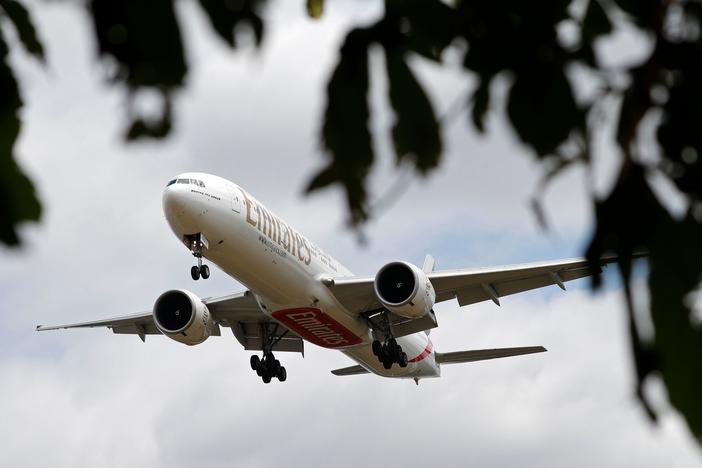 A jetliner arrives at London's Heathrow Airport earlier this year. On Wednesday, the U.K.'s highest court reversed a ban on the airport's controversial plans for a third runway.