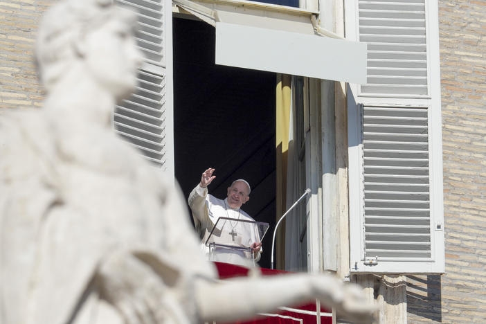 The Vatican said Monday that it is "morally acceptable" to use COVID-19 vaccines, even if they used "cell lines from aborted fetuses in their research and production process." Pope Francis, who approved the statement, is seen here in January.