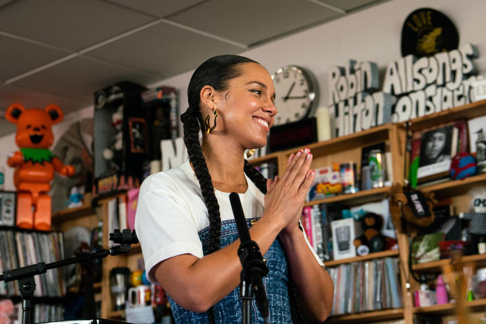 Alicia Keys performed her Tiny Desk concert on Feb. 2, 2020.