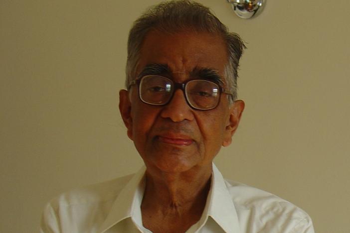 C.V. Vishveshwara in 2007 in Oak Park, Illinois.