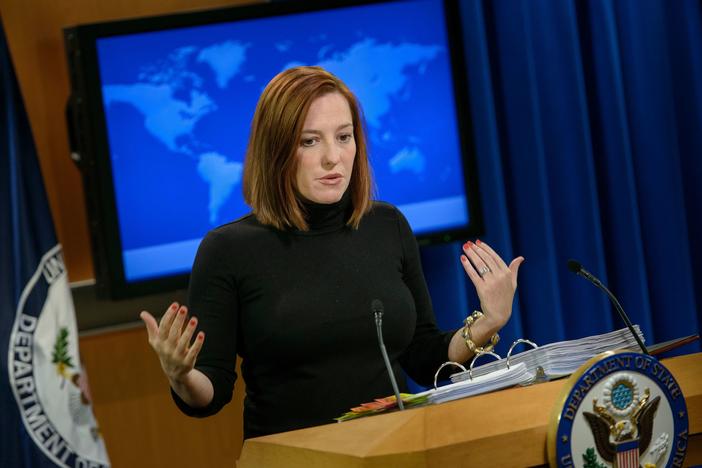 President-elect Joe Biden has named Jen Psaki to be his White House press secretary. Psaki was State Department spokeswoman and White House communications director during the Obama administration.
