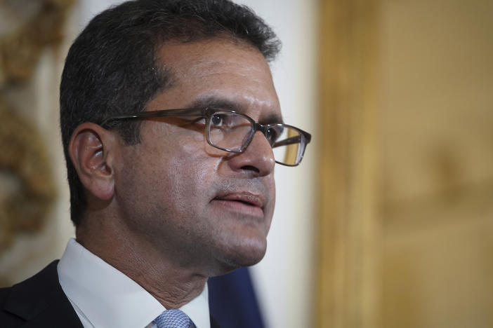 Pedro Pierluisi takes office as governor amid the island's ongoing efforts to claw itself out of an economic crisis and recover from natural disasters.