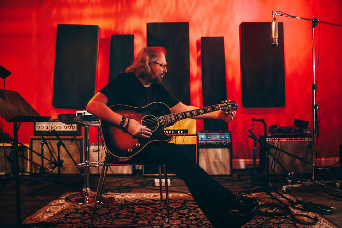 Barry Gibb's new album, <em>Greenfields: The Gibb Brothers Songbook, Vol. 1, </em>is a collection of Bee Gees songs reworked as duets with some of the biggest names in Nashville.