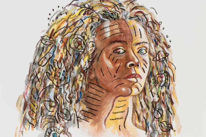 Emma Amos, <em>Identity</em>, 2006
