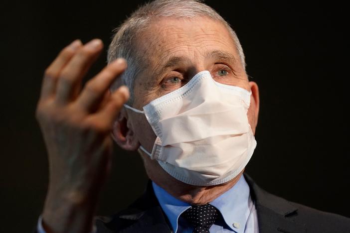 Dr. Anthony Fauci, director of the National Institute of Allergy and Infectious Diseases, said that changes in vaccine distribution could be necessary depending on what happens in the next few weeks.