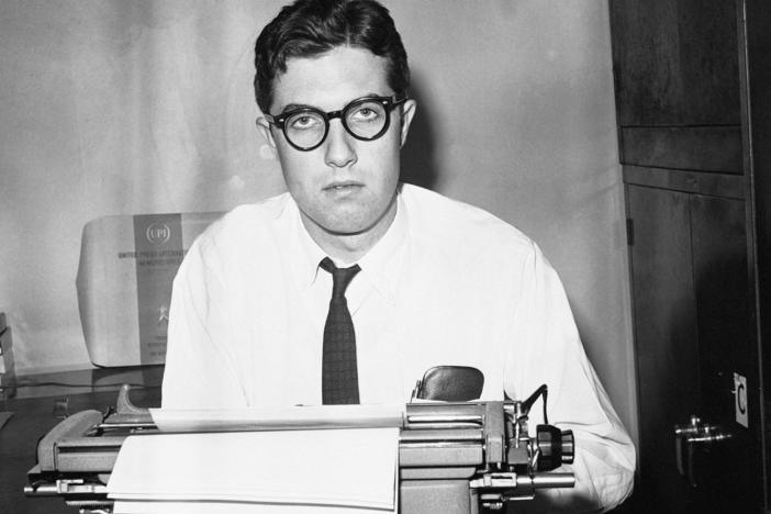 Journalist Neil Sheehan, pictured at the time as a reporter for UPI, died recently at the age of 84.