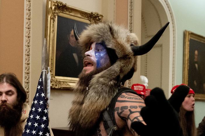 The Justice Department announced Saturday that it had charged the man known as the "QAnon shaman," Jacob Anthony Chansley in connection with the Capitol break-in on Wednesday.