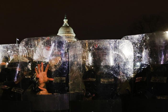 Capitol Police Chief Steven Sund resigned after thousands of supporters of President Trump stormed the U.S. Capitol building on Wednesday. Sund says his requests to superiors to get the National Guard to respond to the riot at the Capitol were rebuffed.
