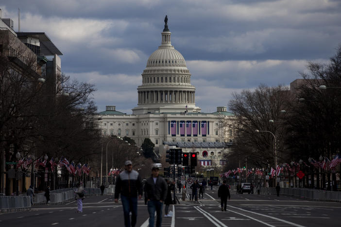 Security preparation continues in Washington, D.C., for Wednesday's inauguration of President-elect Joe Biden.