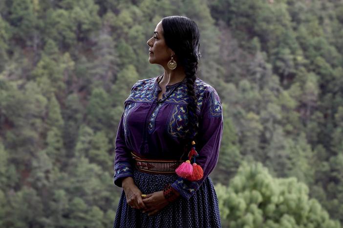 Lila Downs' song for the <em>Morning Edition</em> Song Project,  "Dark Eyes," honors essential workers who are often overlooked.