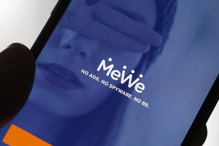 The social network MeWe is among a number of apps seeing an influx of users after Facebook and Twitter kicked off former President Donald Trump.